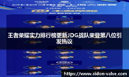 王者荣耀实力排行榜更新JDG战队荣登第八位引发热议