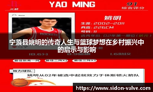 宁蒗县姚明的传奇人生与篮球梦想在乡村振兴中的启示与影响