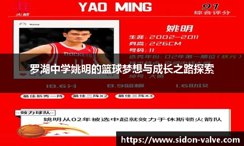 罗湖中学姚明的篮球梦想与成长之路探索